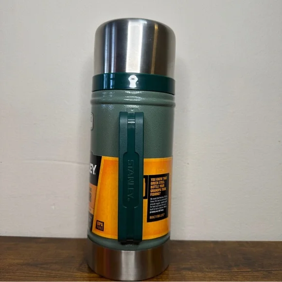 Stanley Legendary Classic Food Jar 24oz Vacuum Insulated Thermos Green - Picture 3 of 9